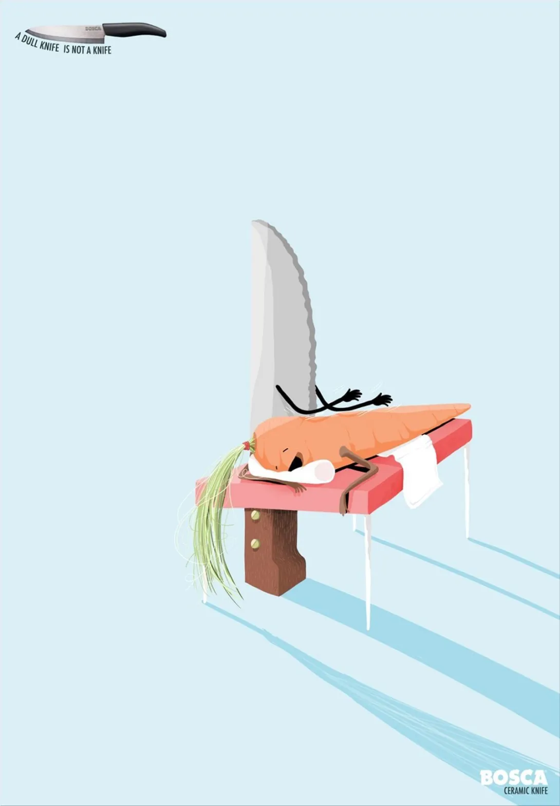 BOSCA Ceramic Knife ads