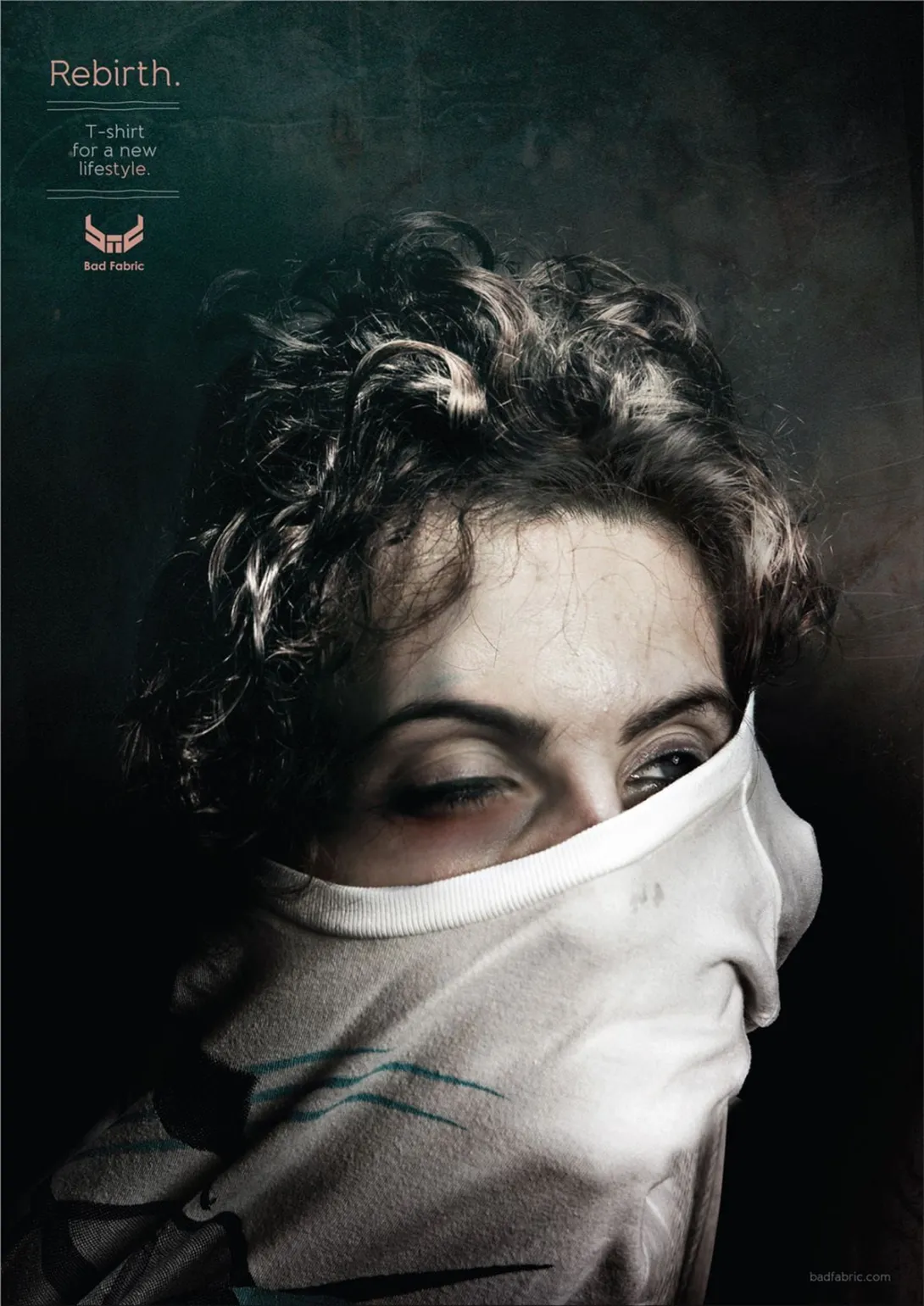Bad Fabric print ad