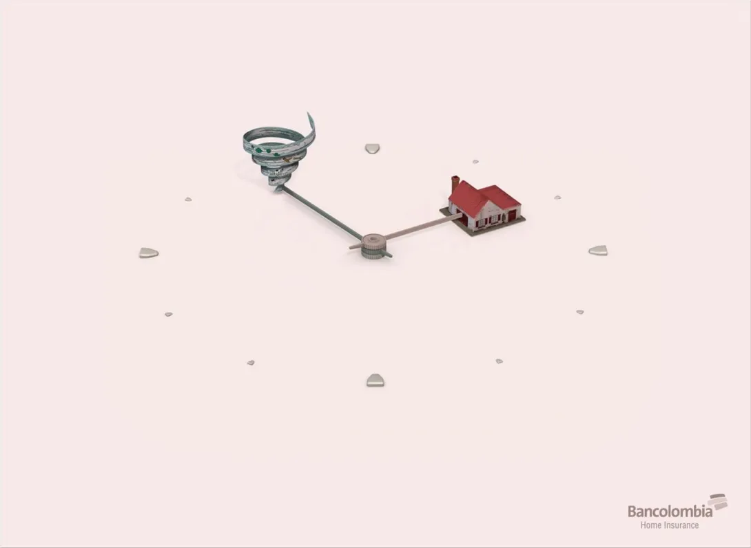 Bancolombia Insurance print ads