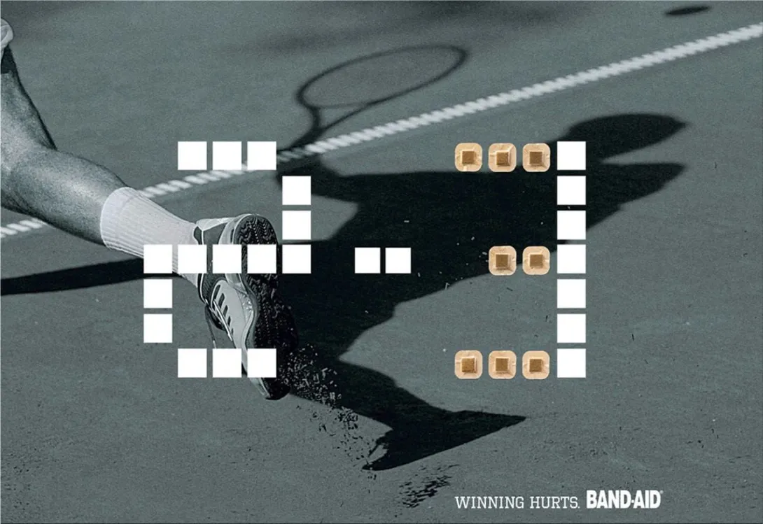 Band Aid print ads