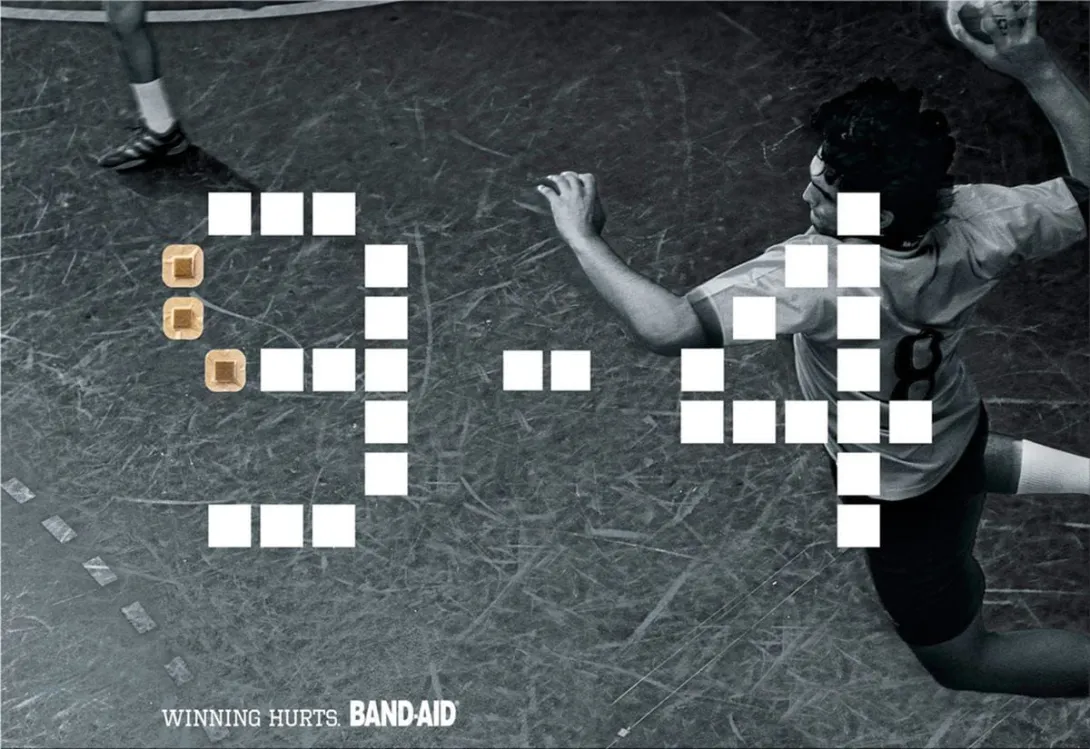 Band Aid print ads