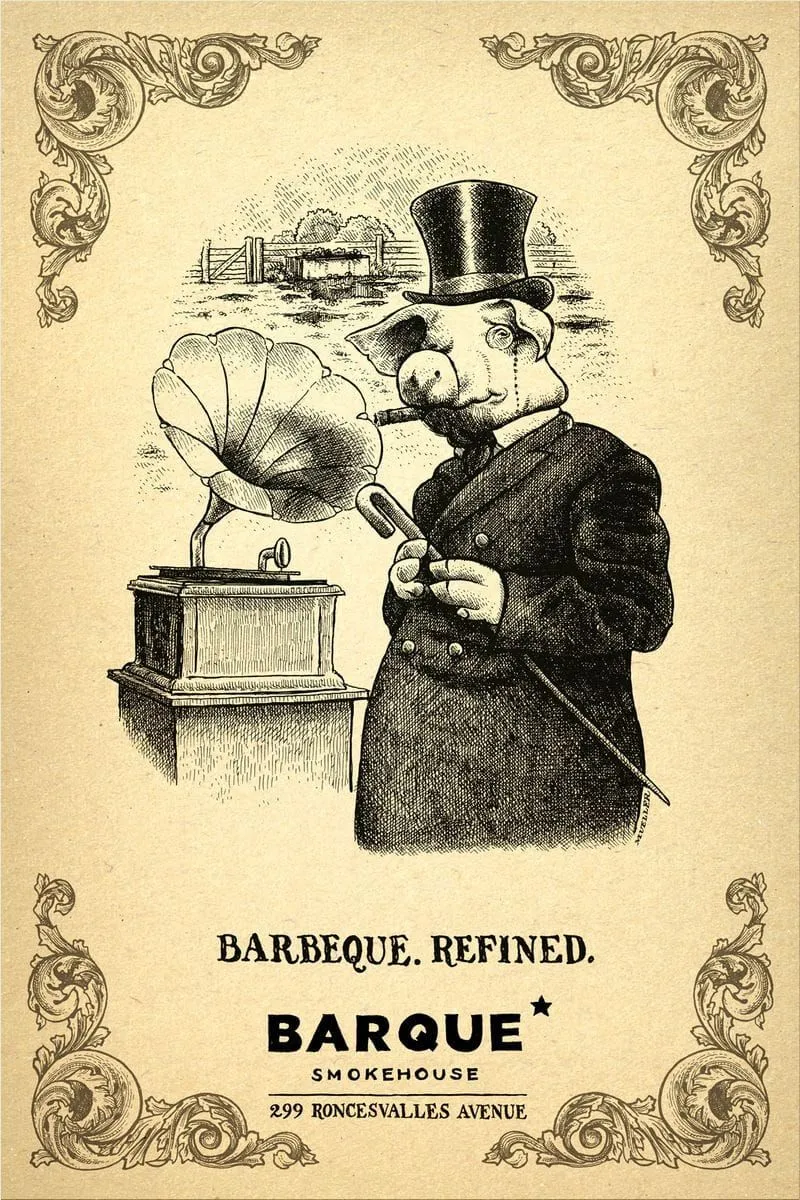 Barque Smokehouse ads