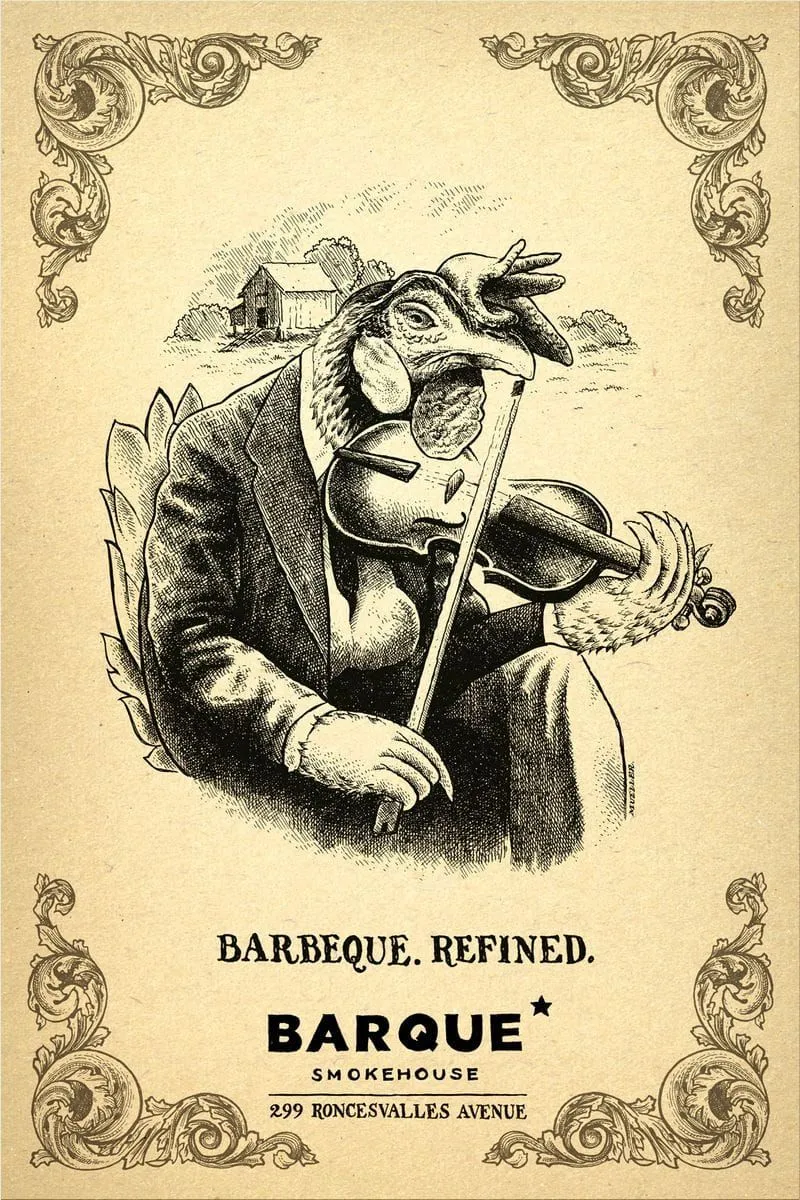 Barque Smokehouse ads