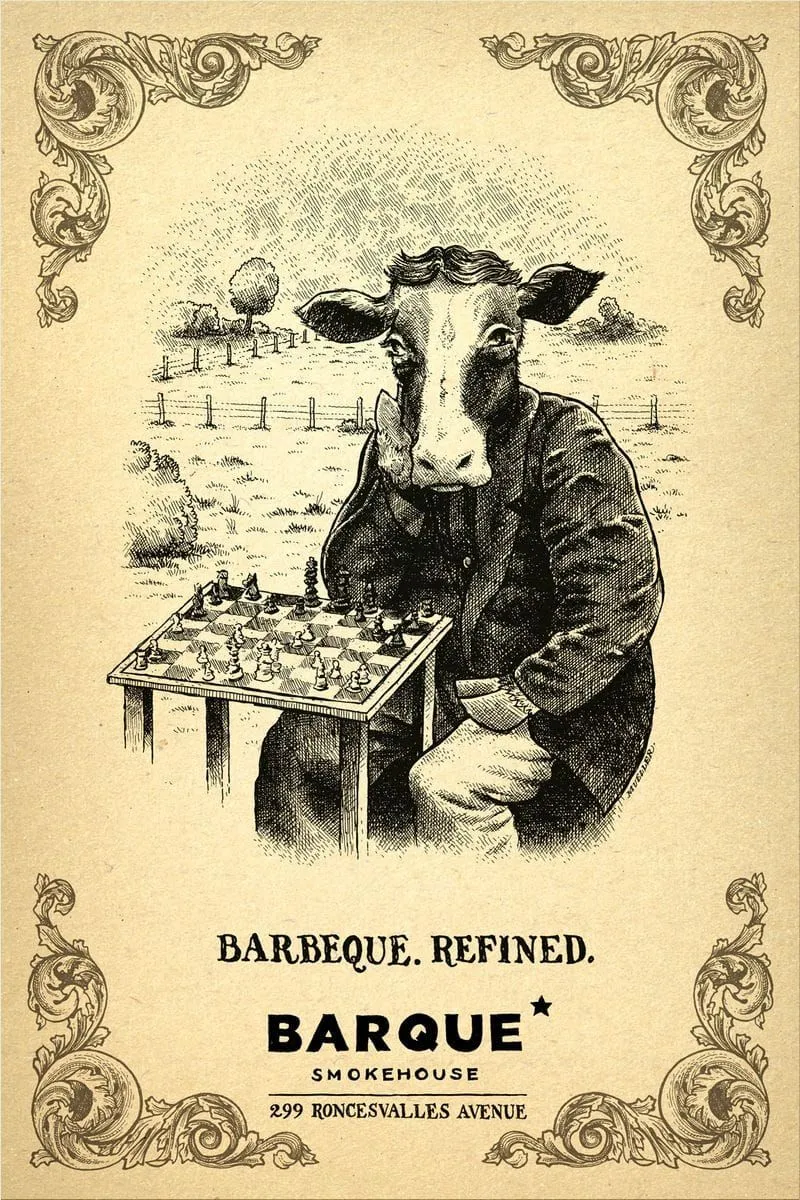 Barque Smokehouse ads