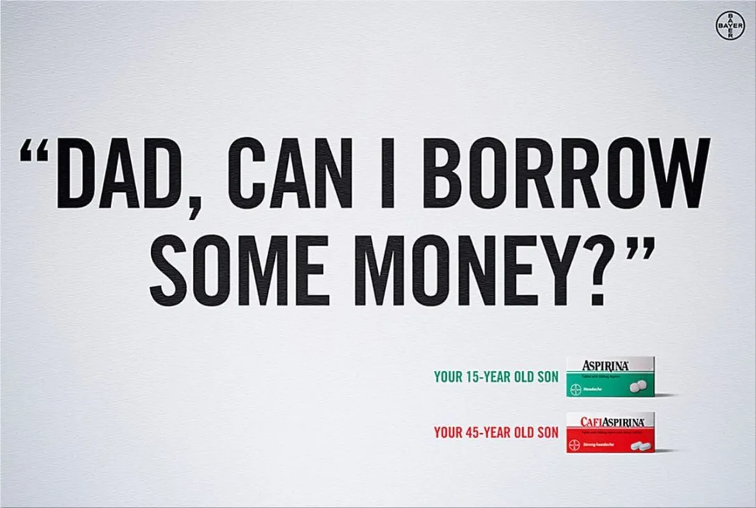 Bayer Aspirin print ads