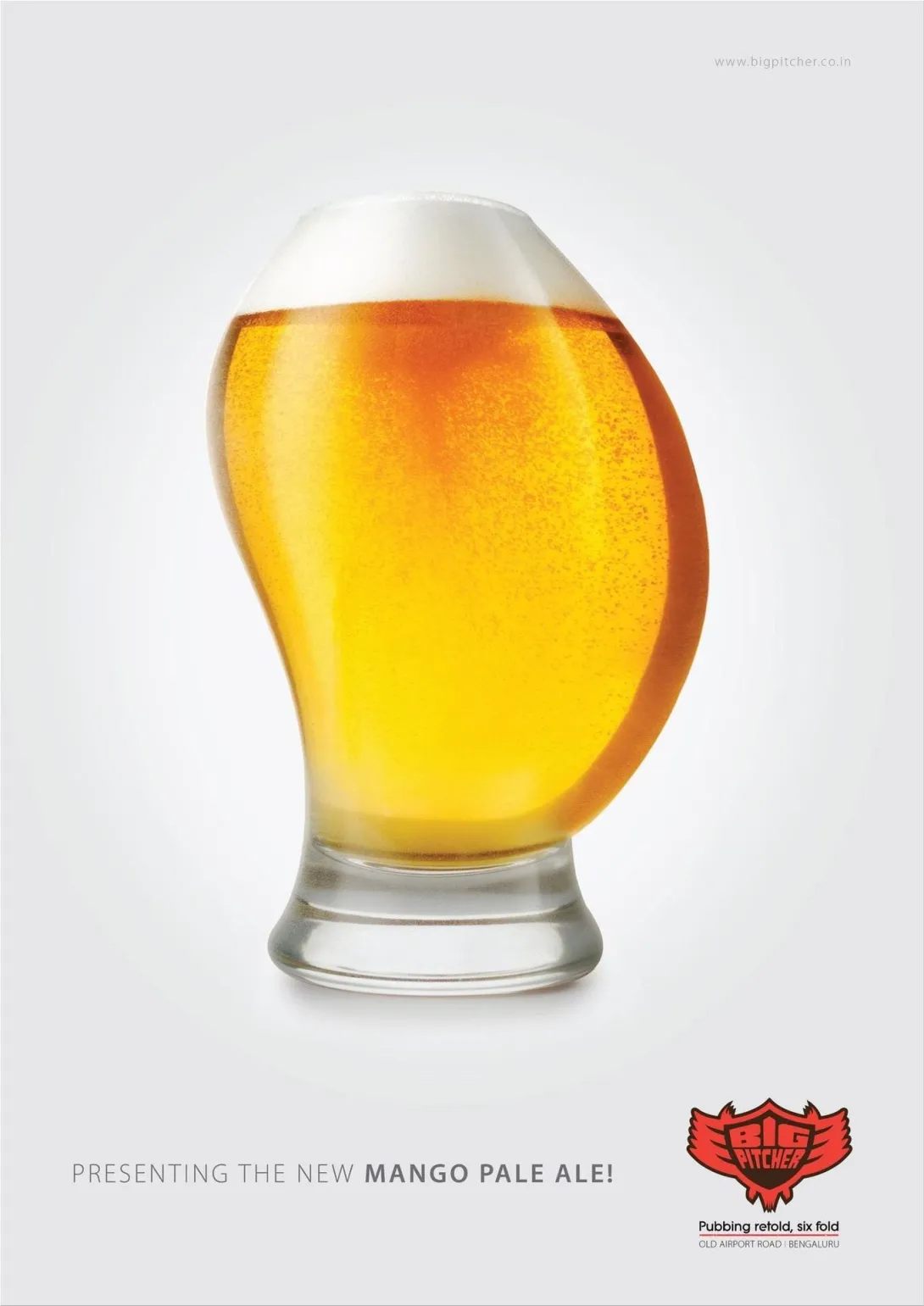 Big Pitcher: "mango pale ale" by Bolditalic
