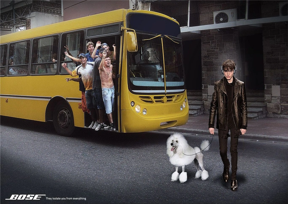 Bose print ad
