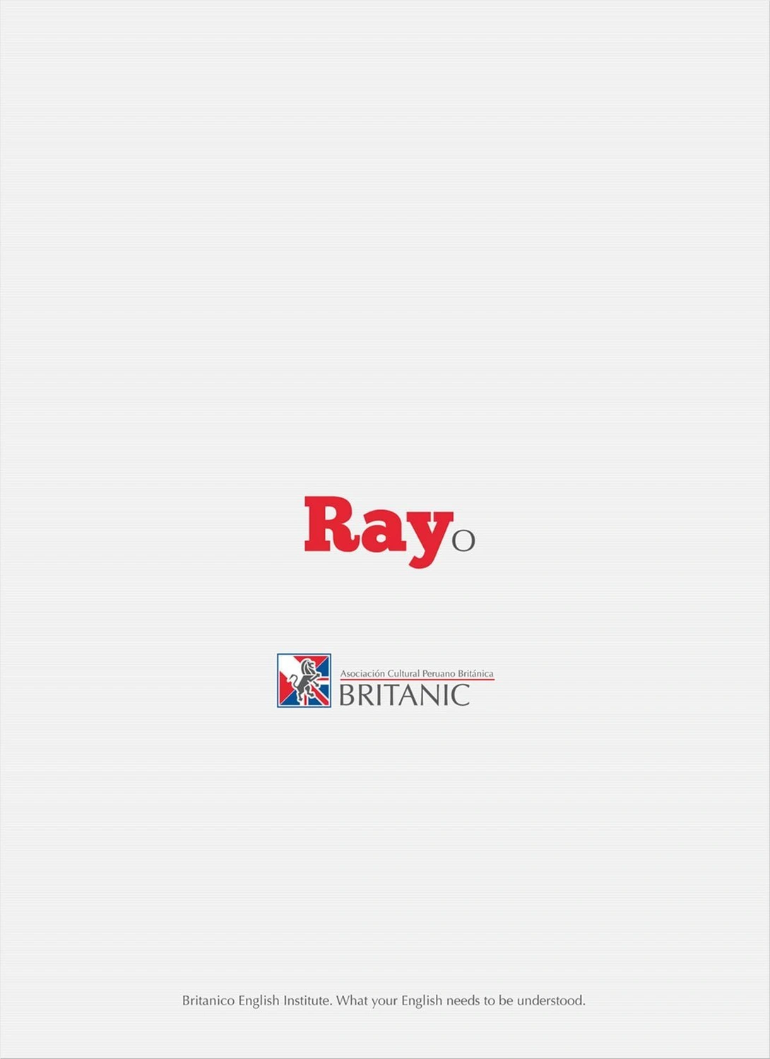 Britanico English Institute ads