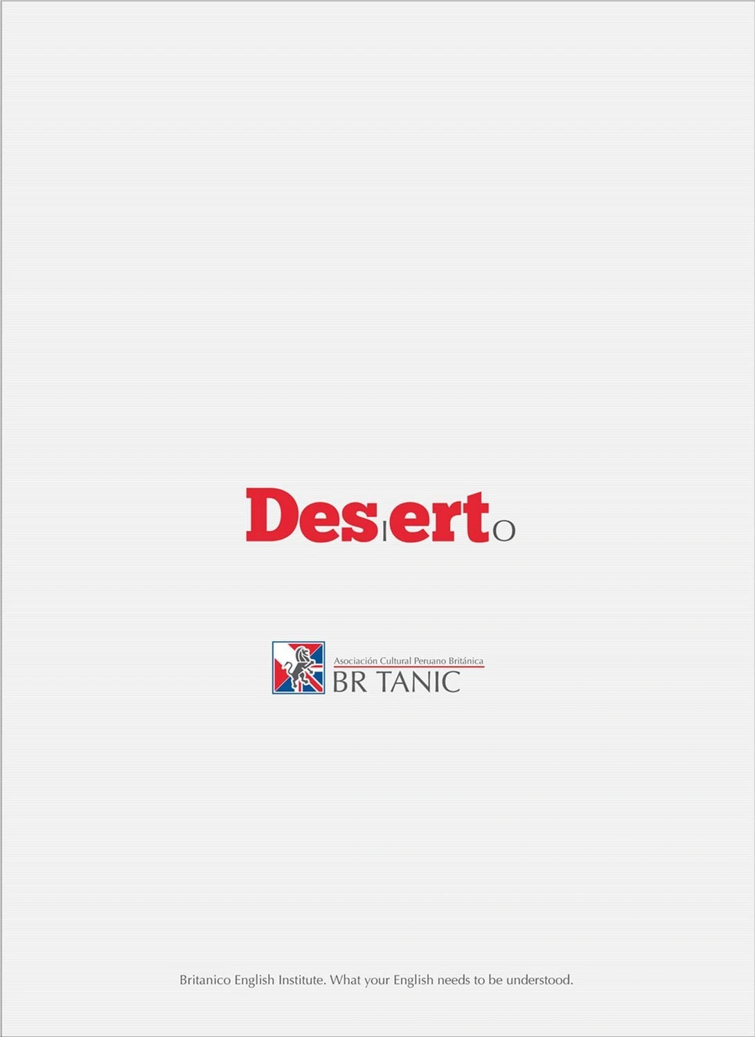 Britanico English Institute ads