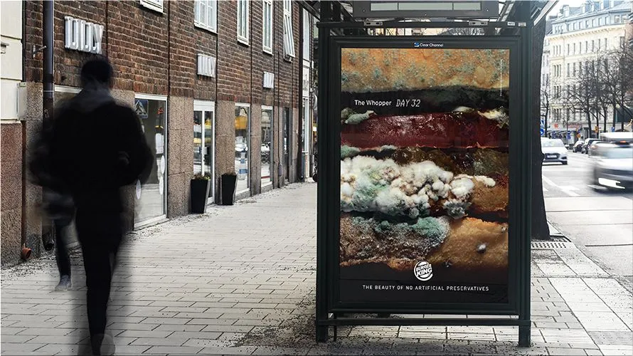 Burger King "The Moldy Whopper" #NoArtificialPreservatives