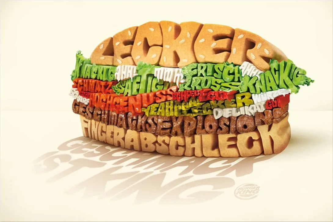 Burger King print ads