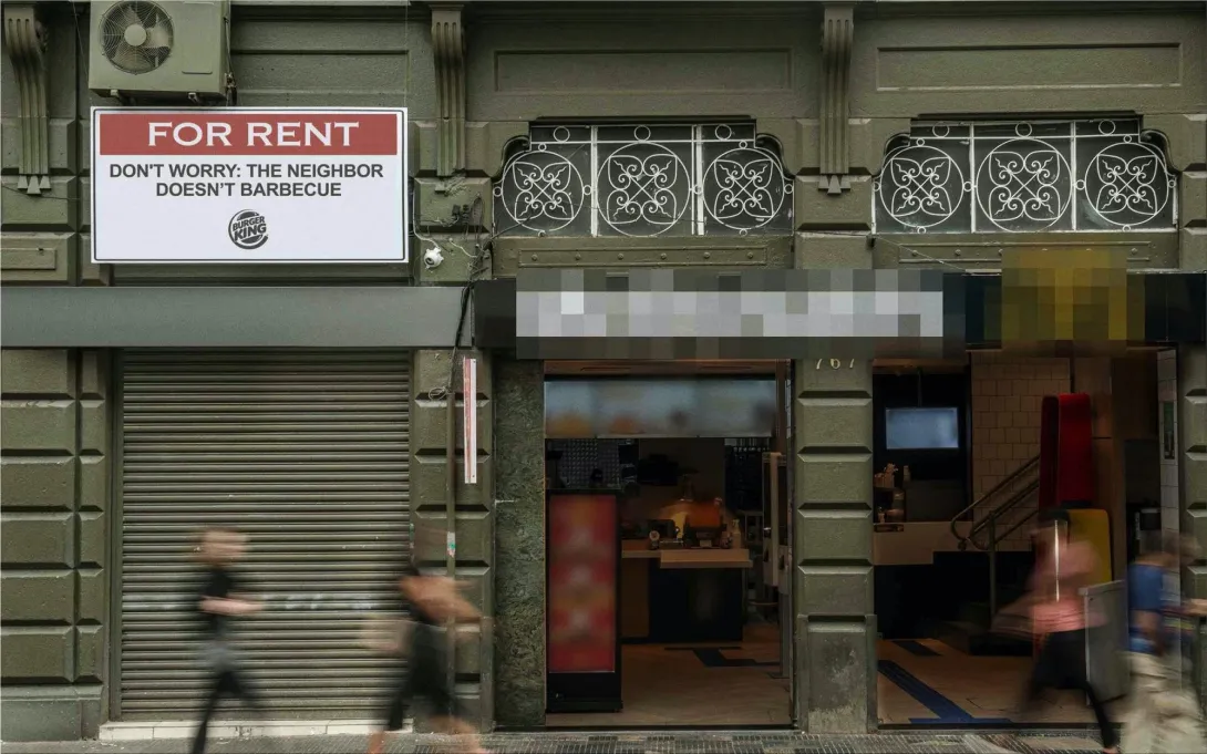 Burger King outdoor ads