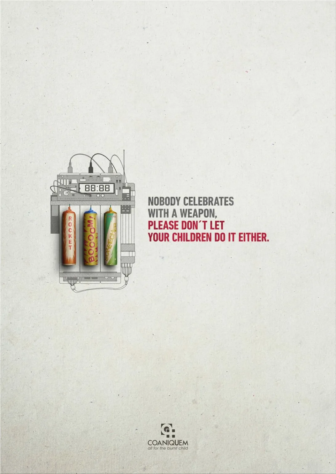COANIQUEM "Nobody celebrates with a weapon"