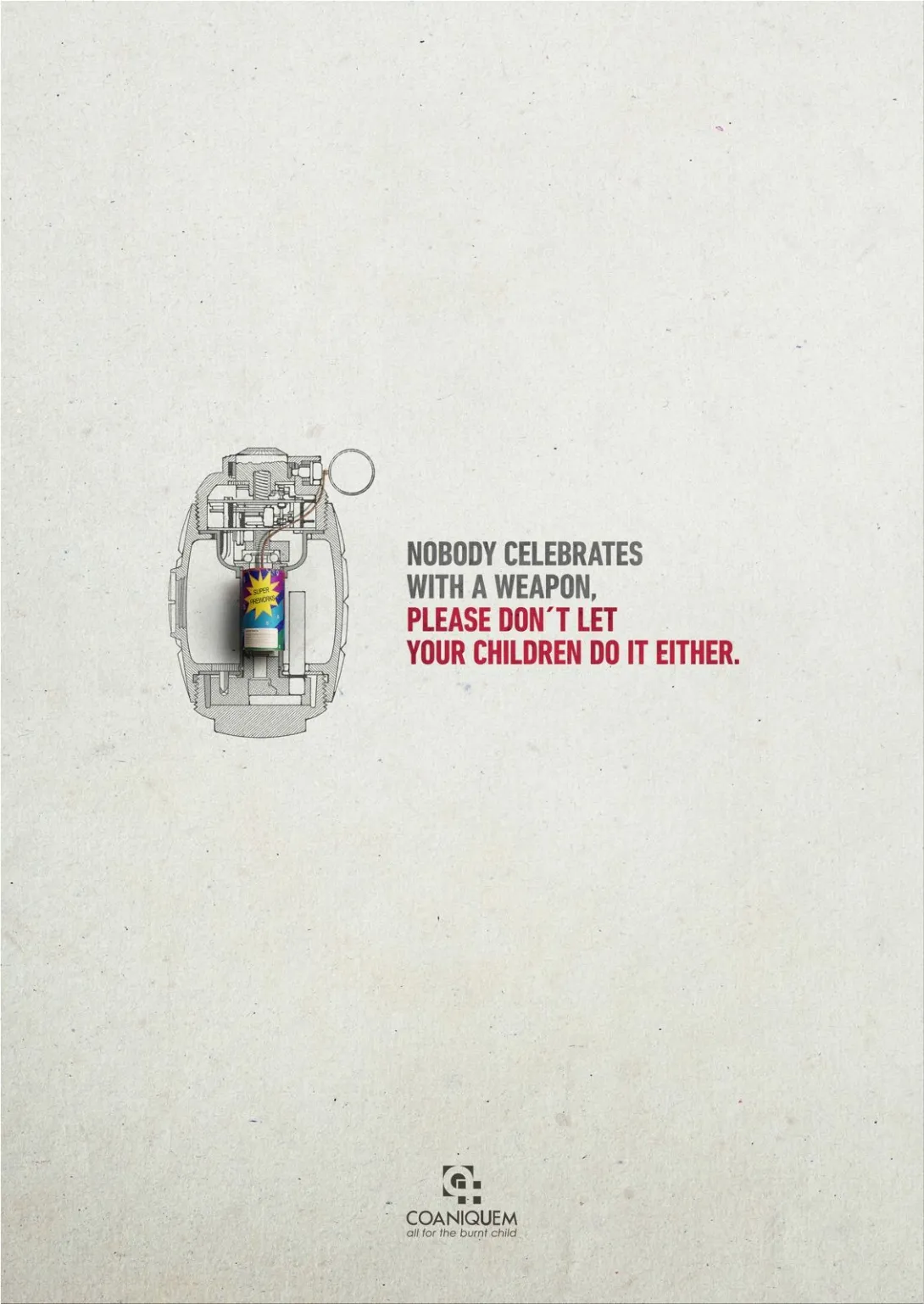 COANIQUEM "Nobody celebrates with a weapon"