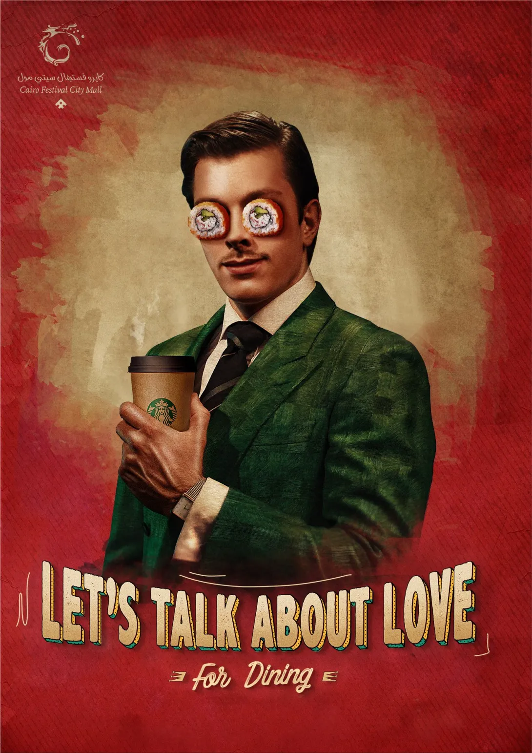 Cairo Festival City Mall: "Let's talk about love for dining"