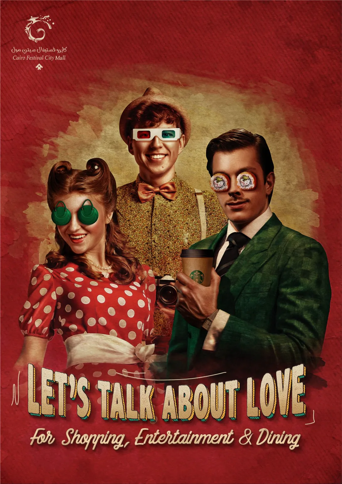 Cairo Festival City Mall: "Let's talk about love for dining"