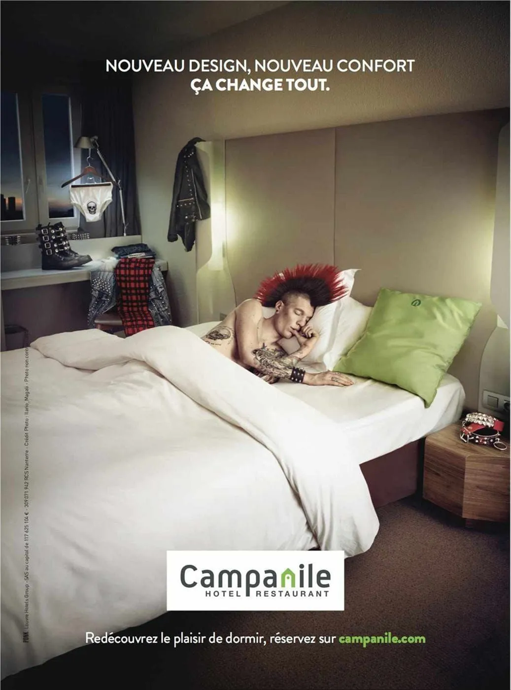 Campanile print ads