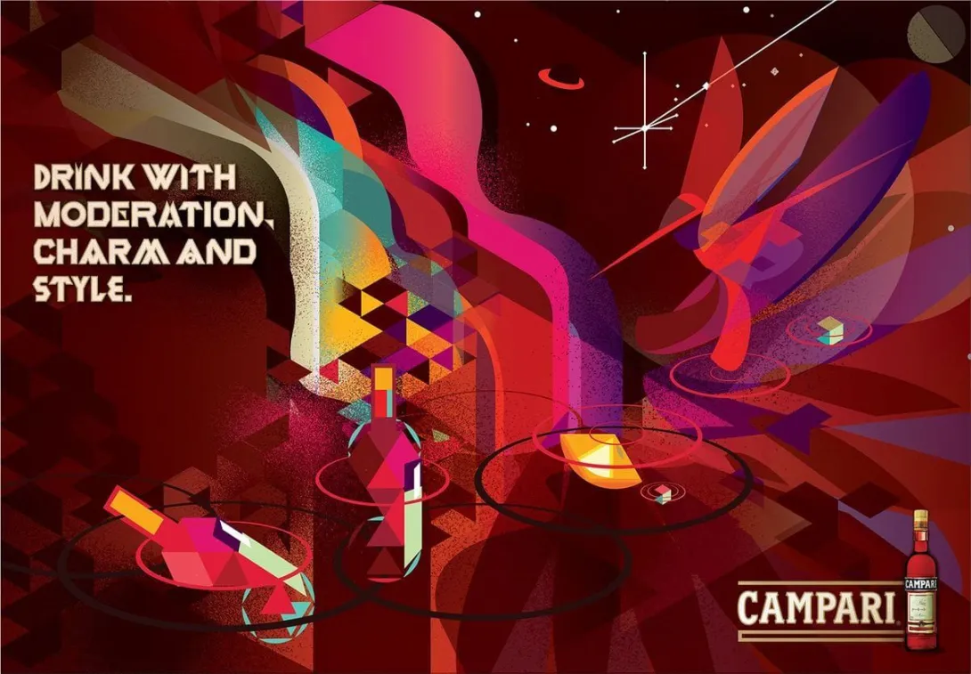 Campari ads