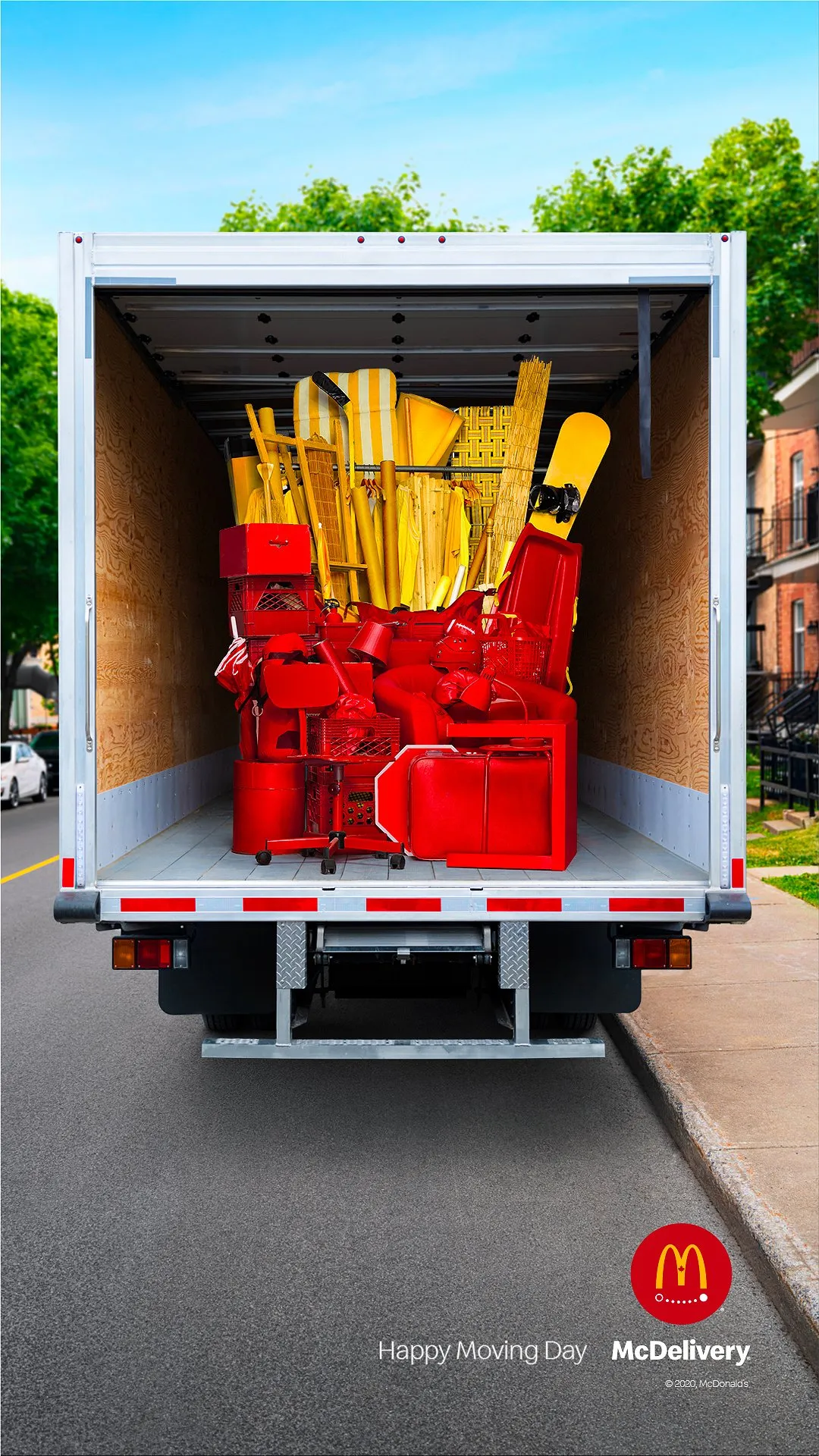 McDonald's "Happy Moving Day"