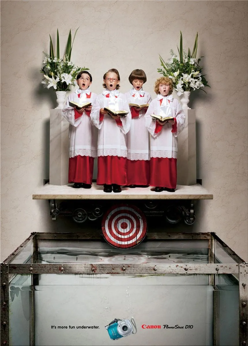 Canon print ads
