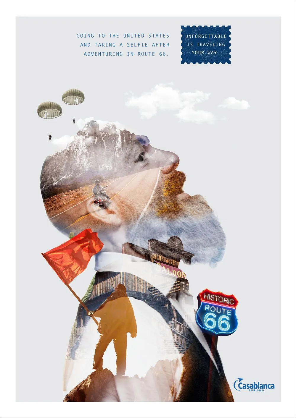 Casablanca Turismo print