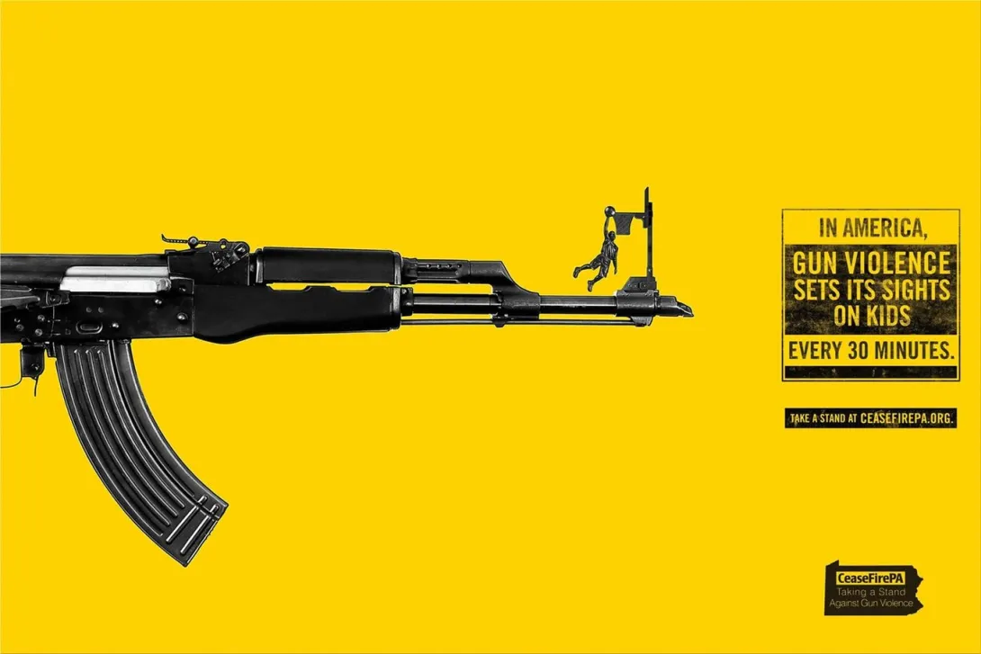 CeaseFirePa print ads