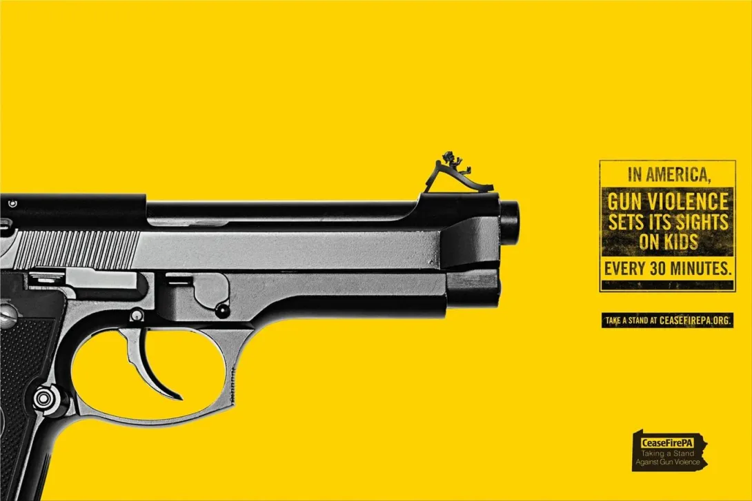 CeaseFirePa print ads
