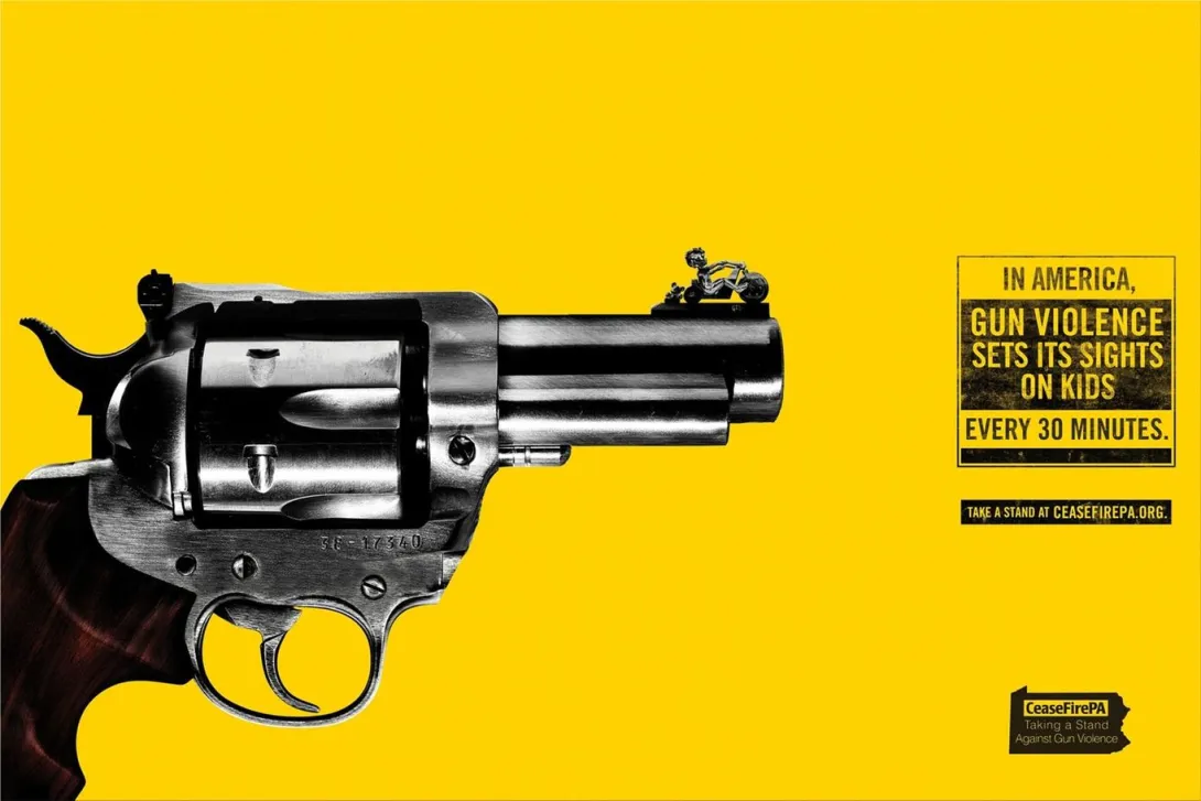 CeaseFirePa print ads