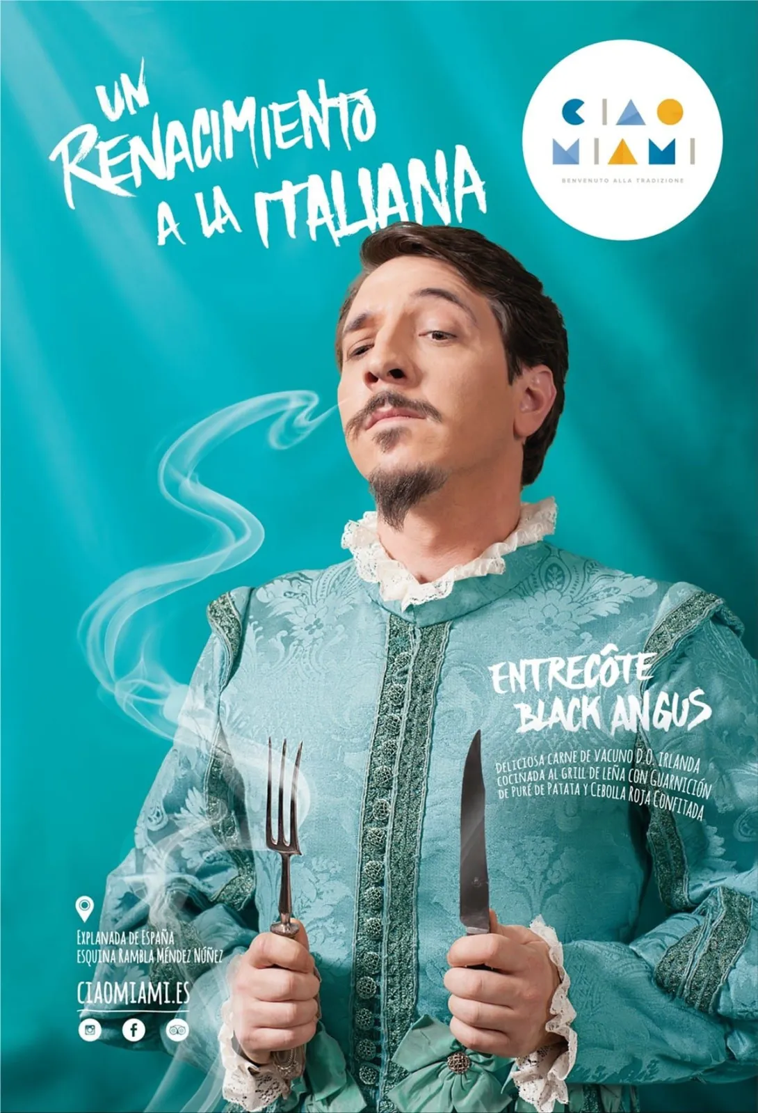 Ciao Miami print ads
