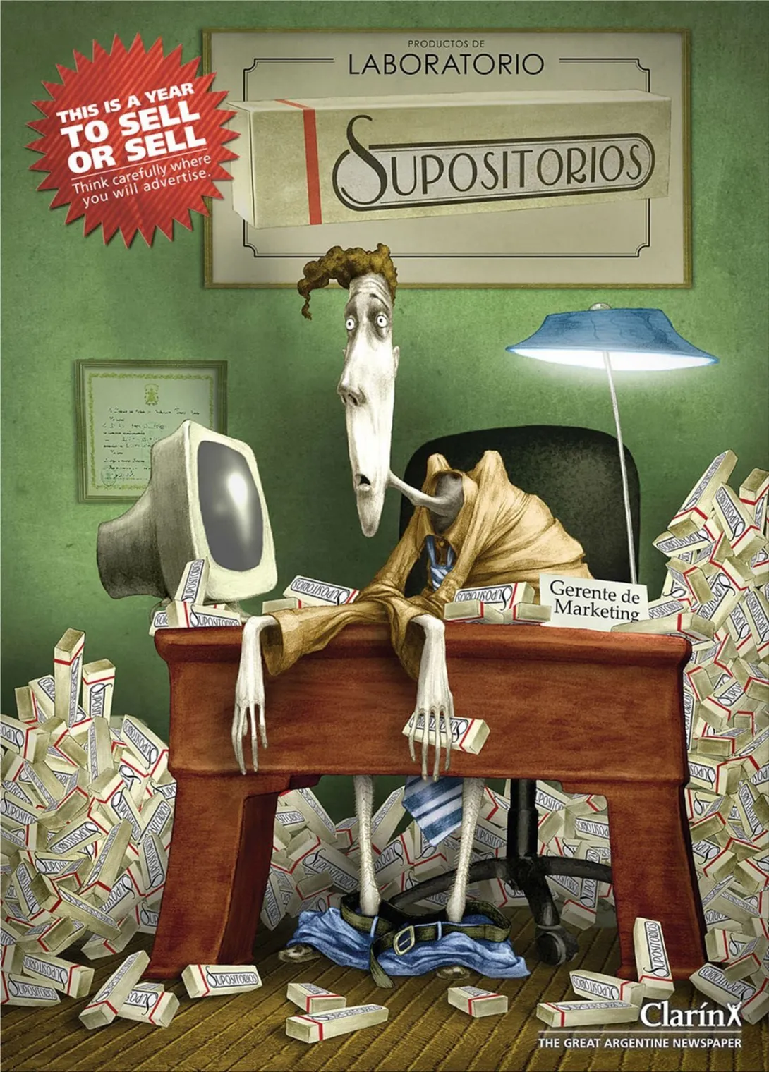 Clarin print ads