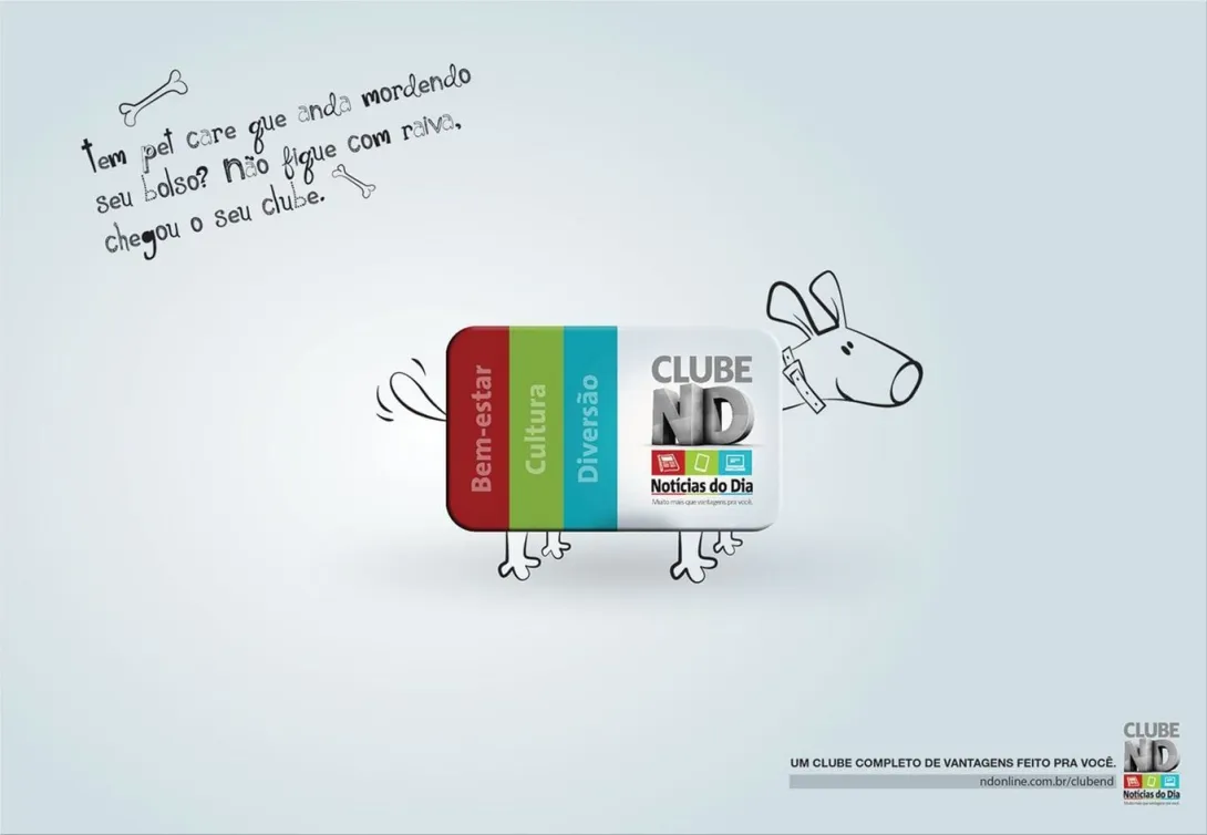 Clube ND ads