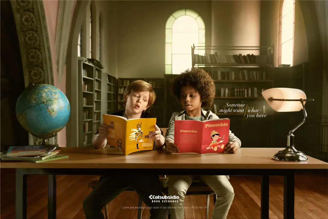 Colsubsidio Libraries "BOOK EXCHANGE"