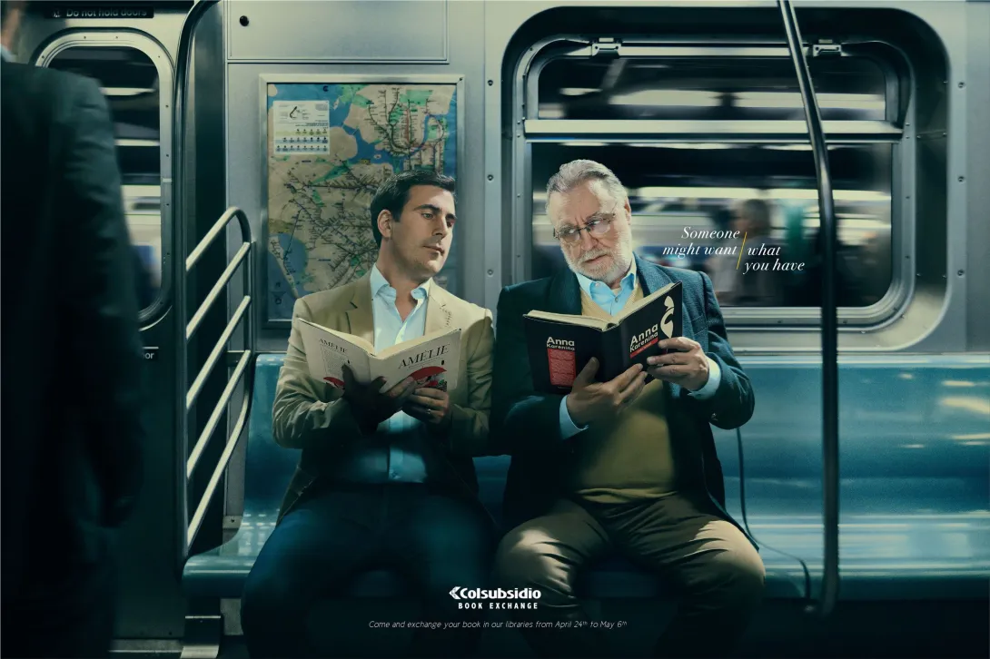 Colsubsidio Libraries "BOOK EXCHANGE"