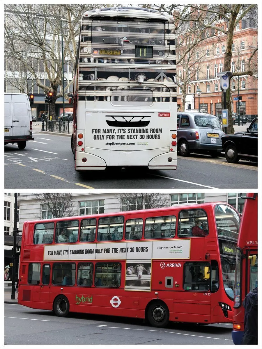 Compassion In World Farming ads