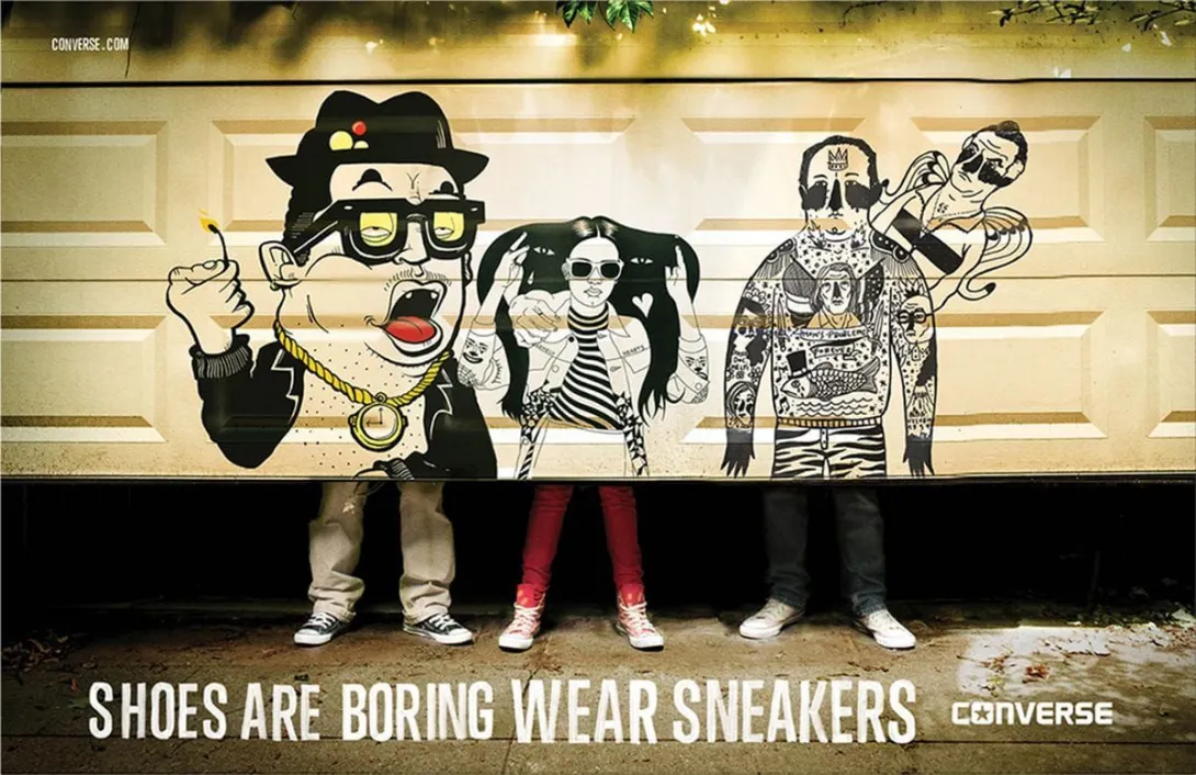 Converse ads