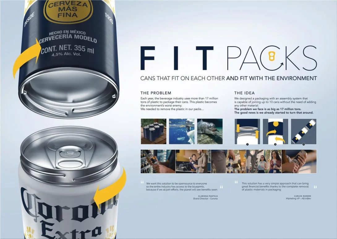 Corona "Fit Packs" by Leo Burnett