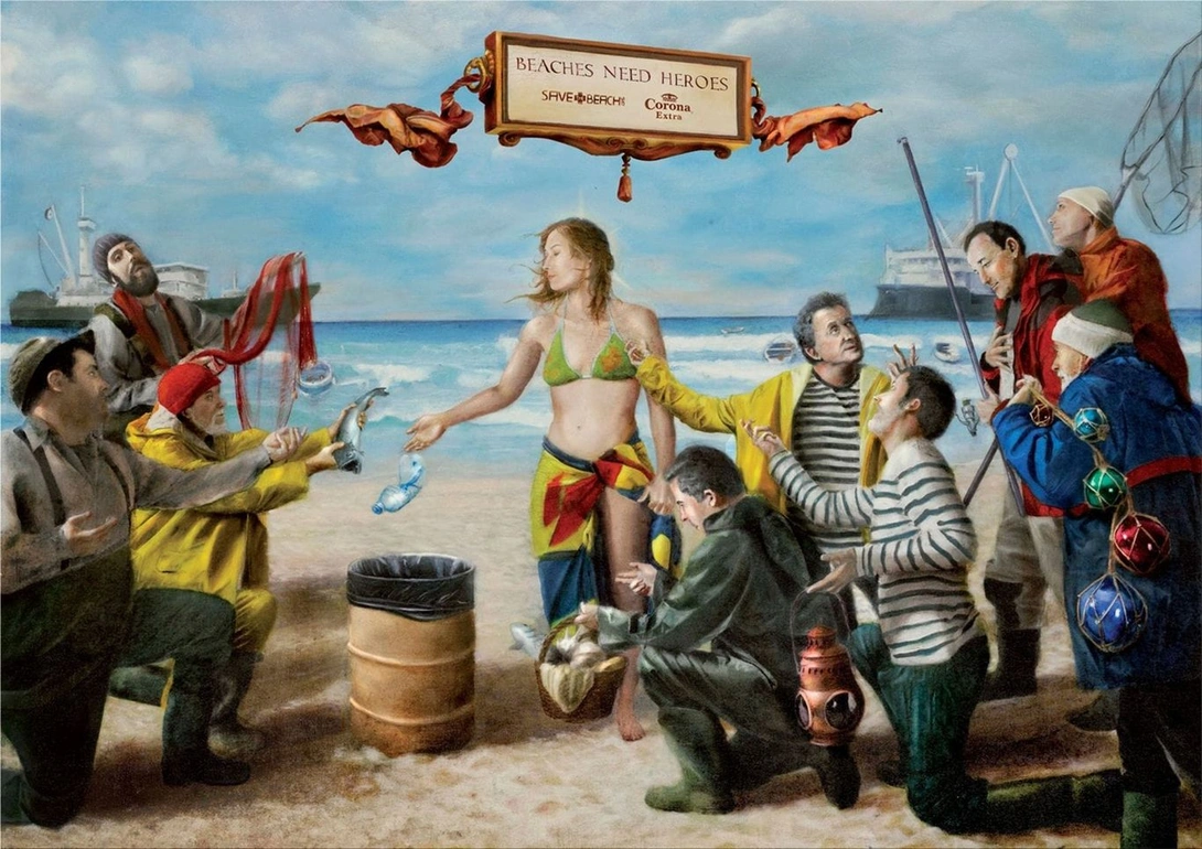 Corona print ads