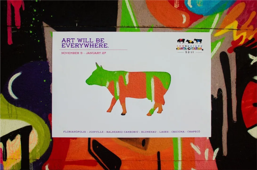 CowParade ads