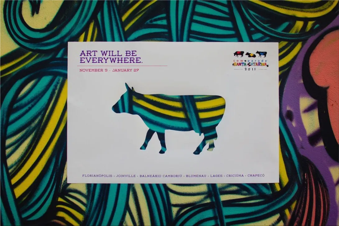 CowParade ads