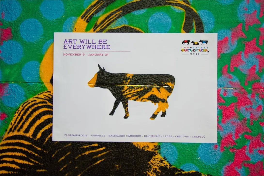 CowParade ads