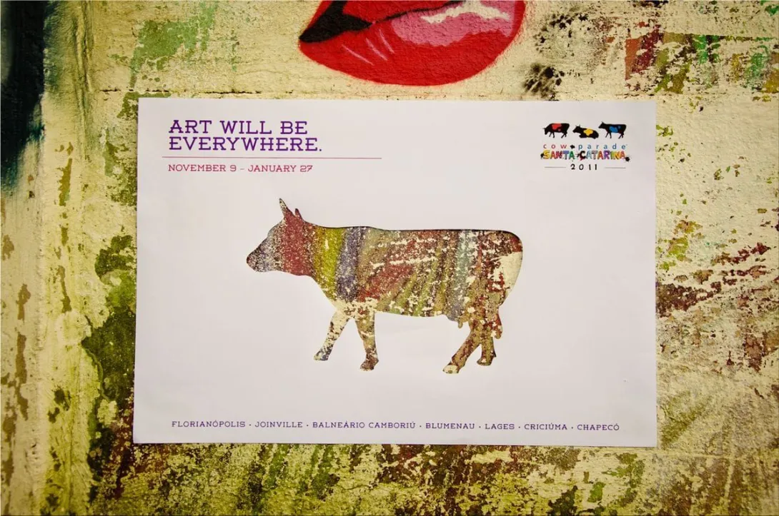 CowParade ads