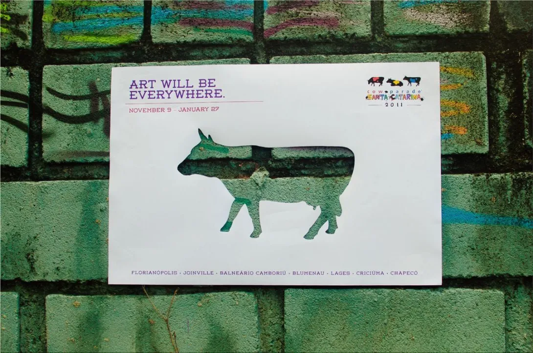 CowParade ads