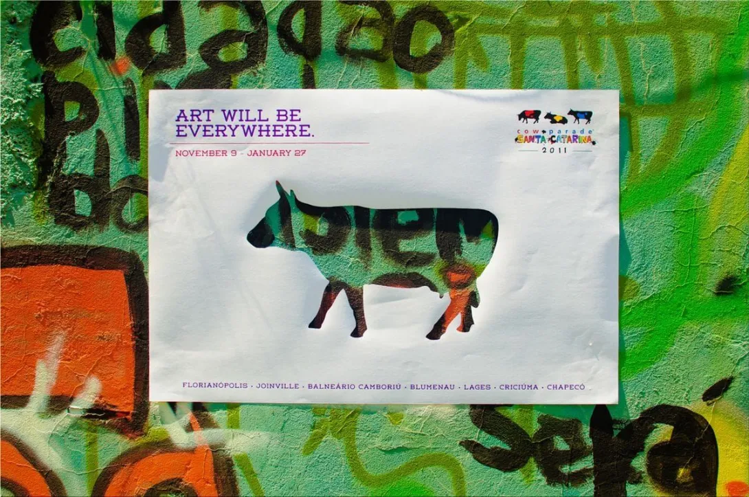 CowParade ads