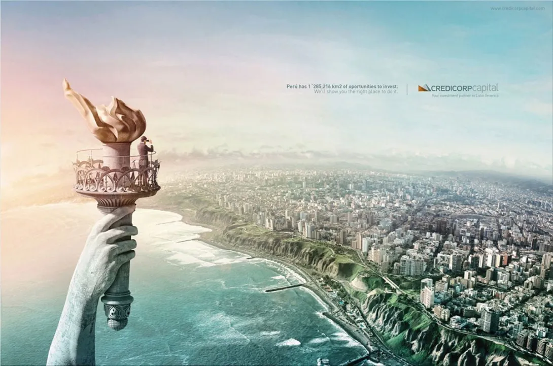 Credicorp Capital print ads