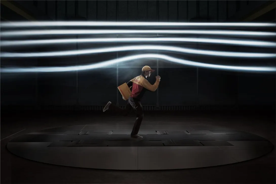DHL print ads