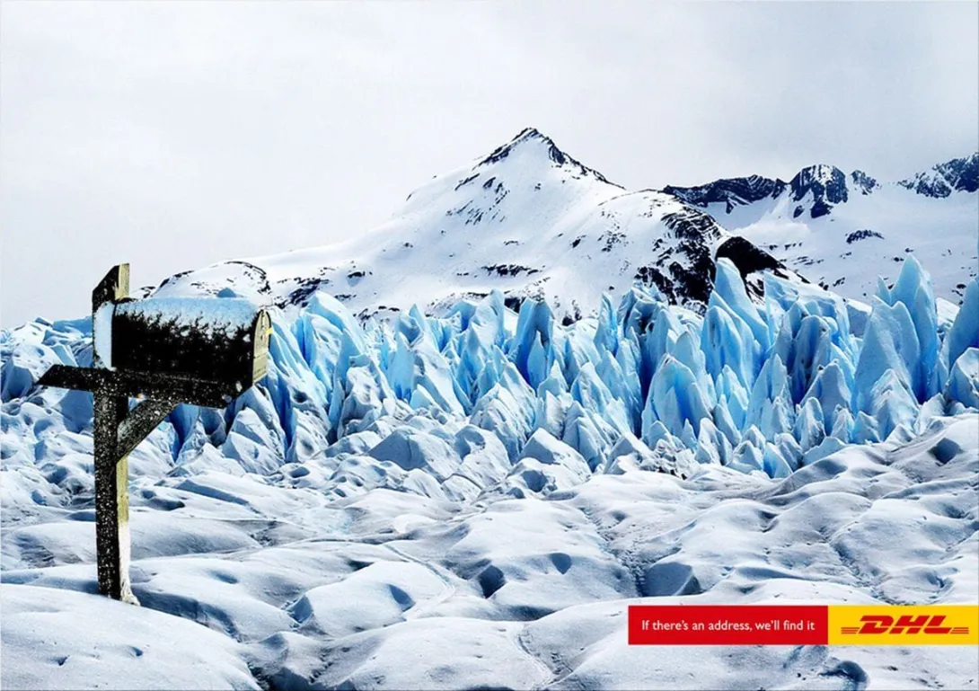 DHL print ads