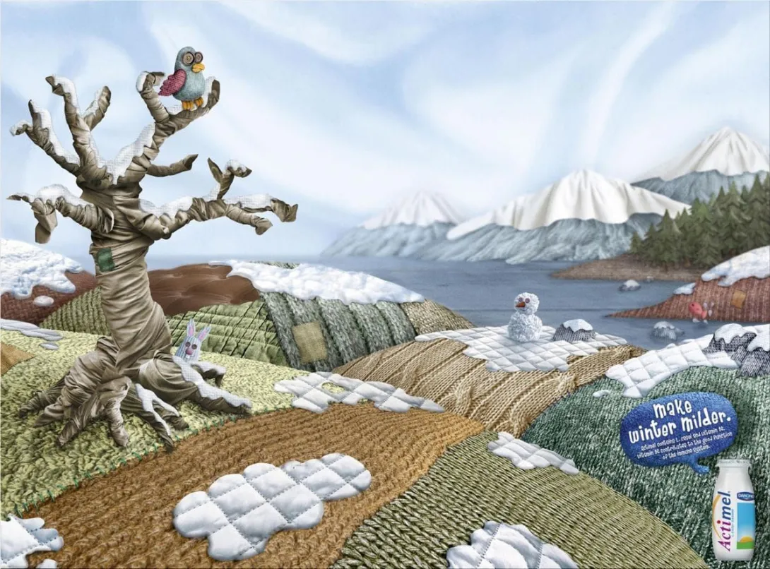 Danone Actimel ads