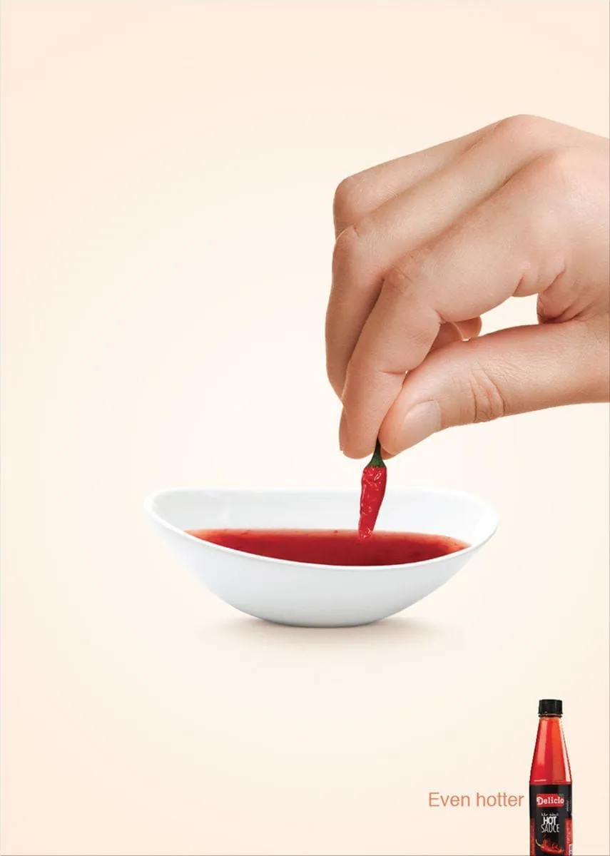 Delicio Hot Sauce ads