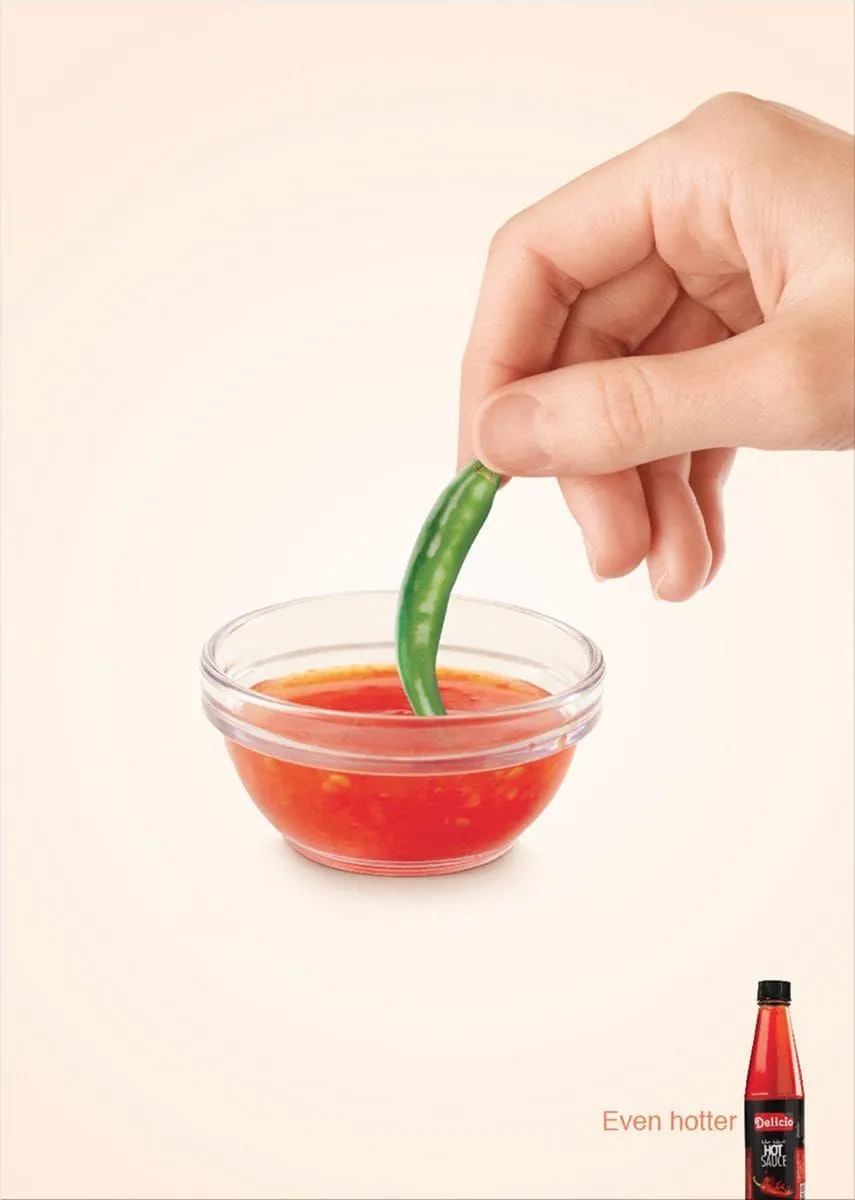 Delicio Hot Sauce print