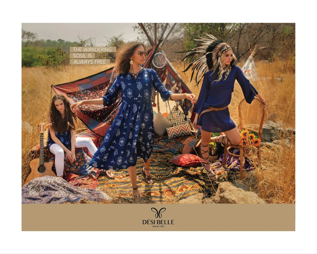 Desi Belle print ads